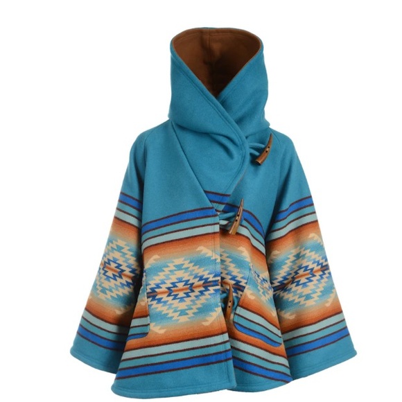 lindsey thornburg Jackets & Blazers - Lindsey Thornburg - Southwestern style authentic. Pendleton design and textile